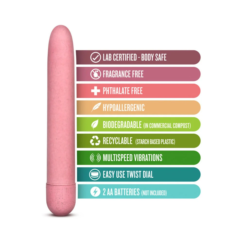 Gaia Eco Slimline Vibrator Coral - Image 11
