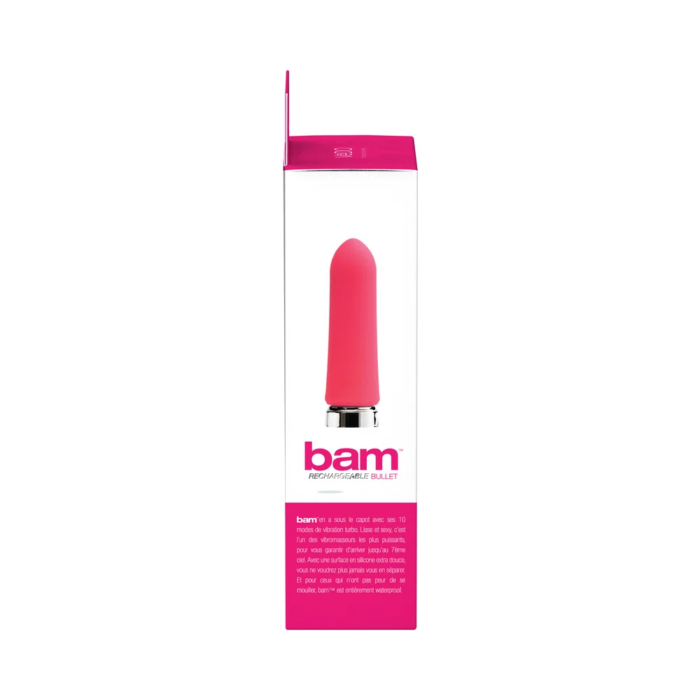 VeDO Bam Rechargeable Bullet - Foxy Pink - Image 11