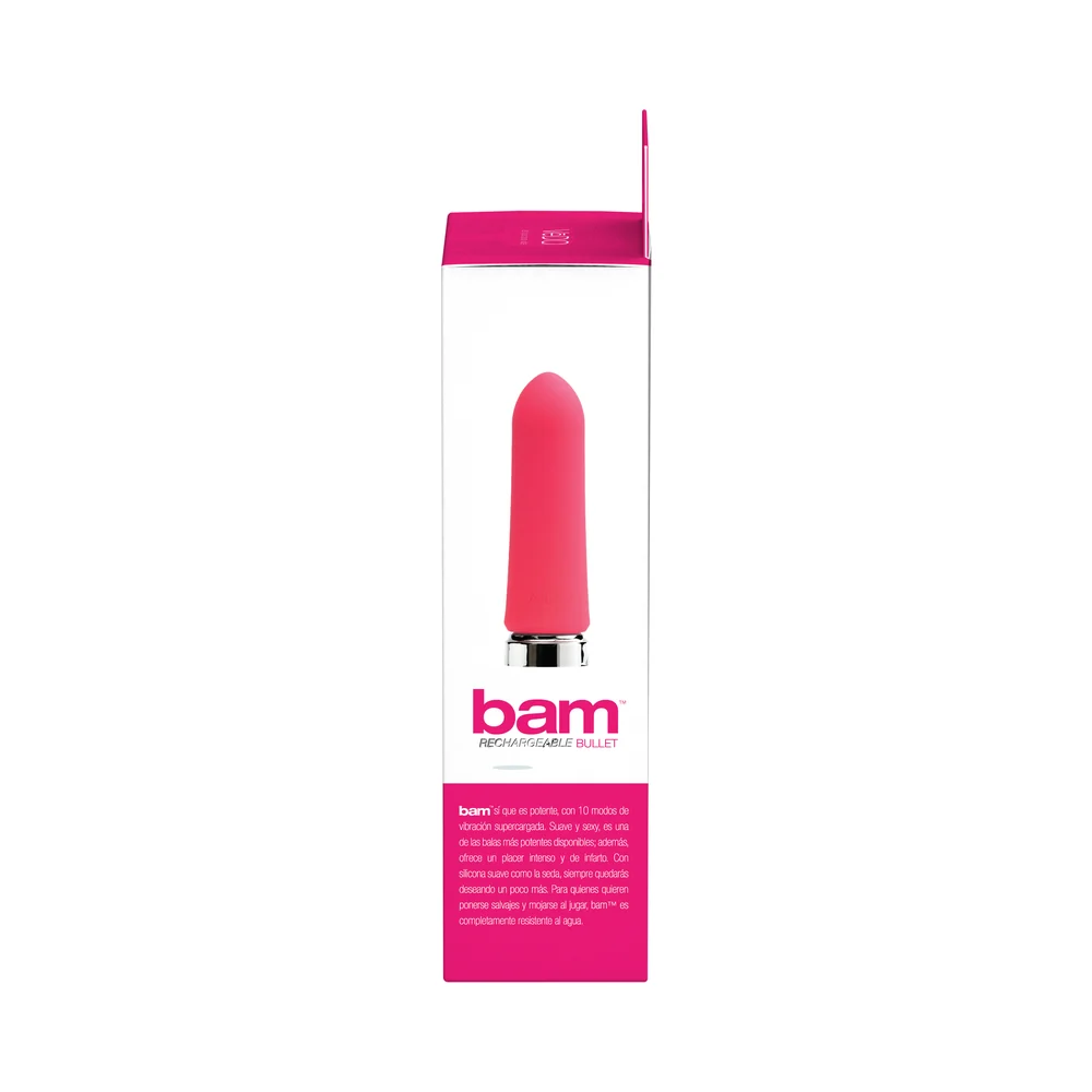 VeDO Bam Rechargeable Bullet - Foxy Pink - Image 12