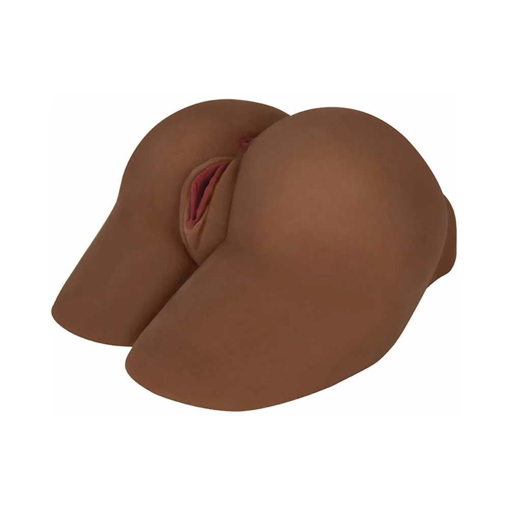 Curve Toys Mistress Perfect Fuck Sasha Backdoor Vibrating Anal Masturbator Brown - Image 4