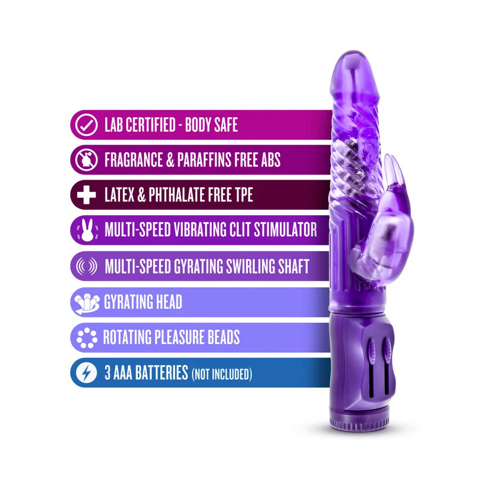 B Yours Beginner''s Bunny Rabbit Vibrator Purple - Image 13