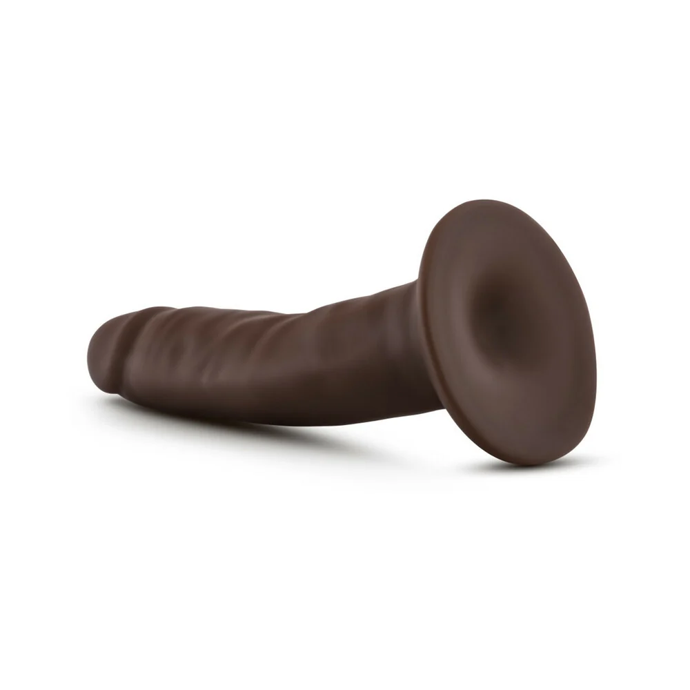 Dr. Skin Realistic 5.5 in. Dildo Brown - Image 12