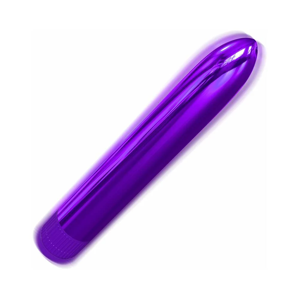 Classix Rocket Vibe 7 in. Slimline Vibrator Purple - Image 5