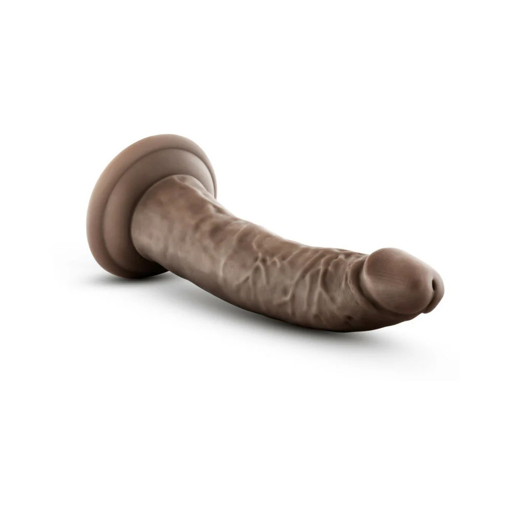 Dr. Skin Realistic 7.5 in. Dildo Brown - Image 13