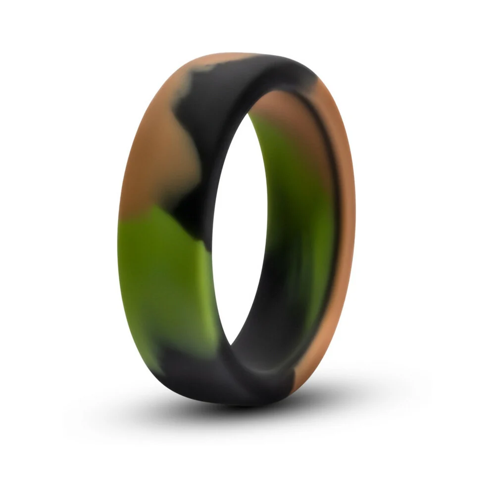 Performance Silicone Camo Cock Ring Green Camouflage - Image 7
