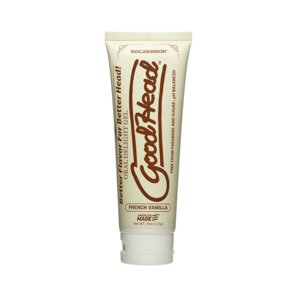 GoodHead Oral Delight Gel 4 oz Tube French Vanilla - Image 5