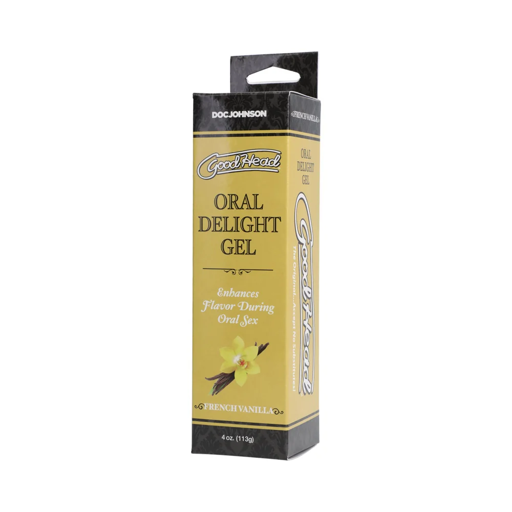 GoodHead Oral Delight Gel 4 oz Tube French Vanilla - Image 6