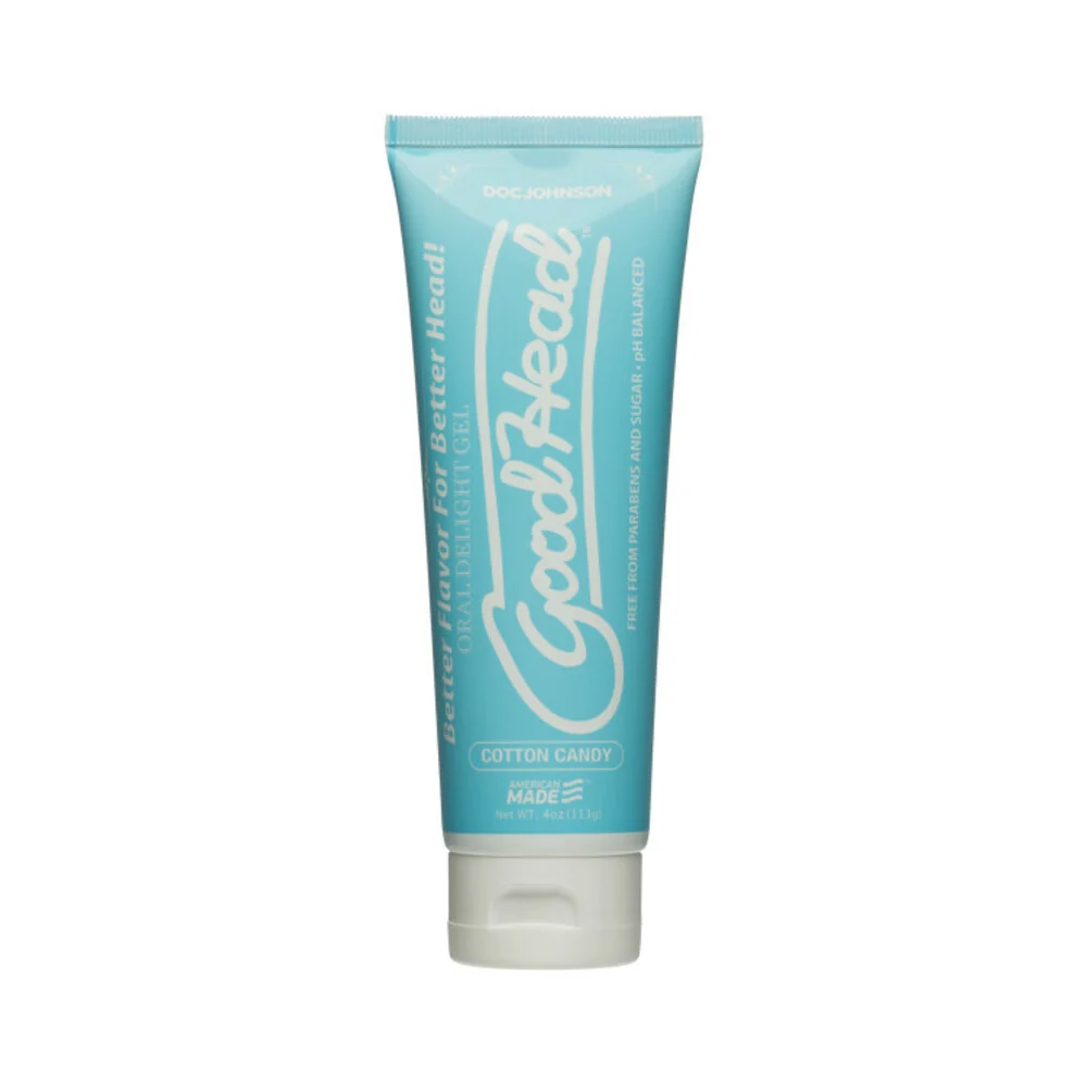GoodHead Oral Delight Gel 4 oz Tube Cotton Candy - Image 5