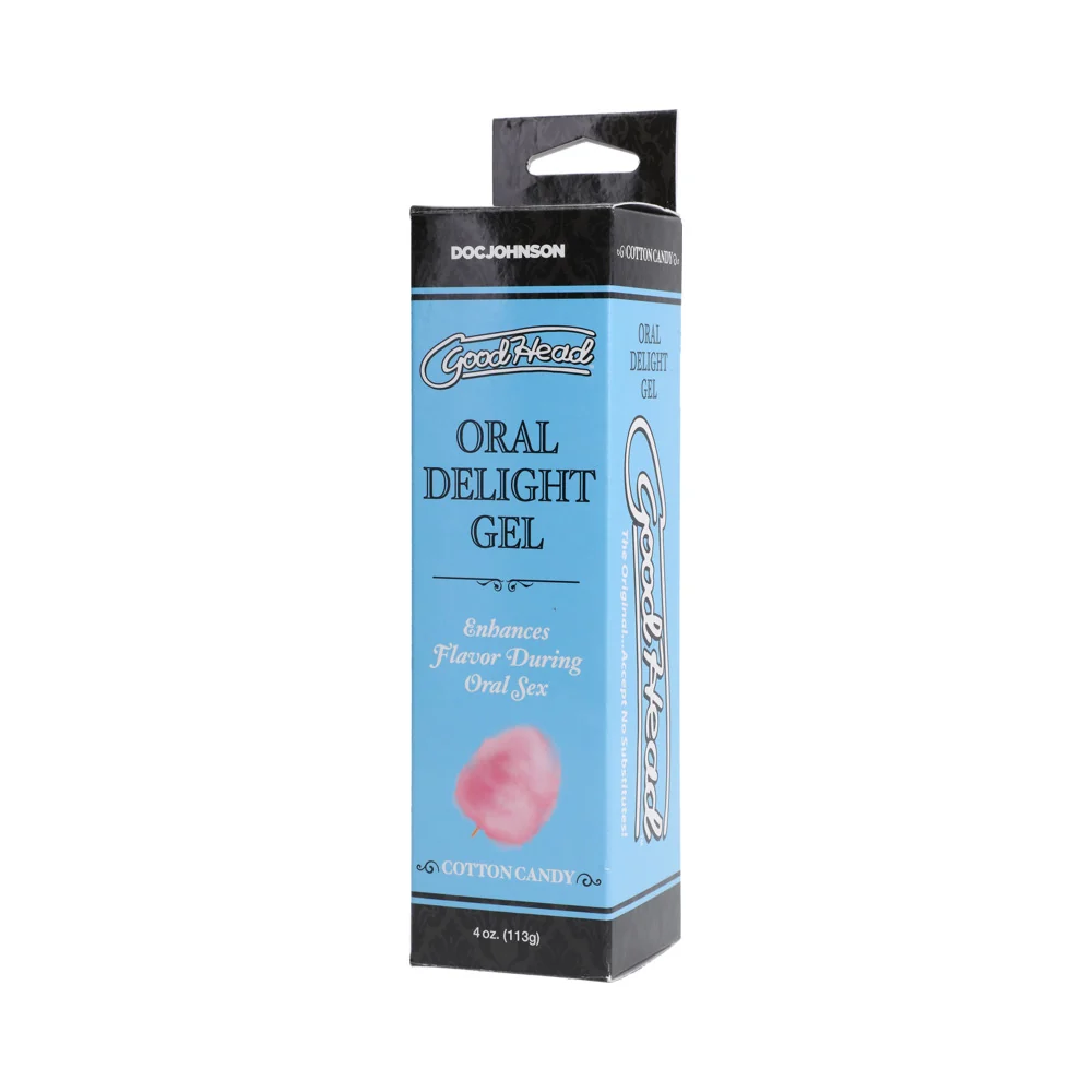 GoodHead Oral Delight Gel 4 oz Tube Cotton Candy - Image 6