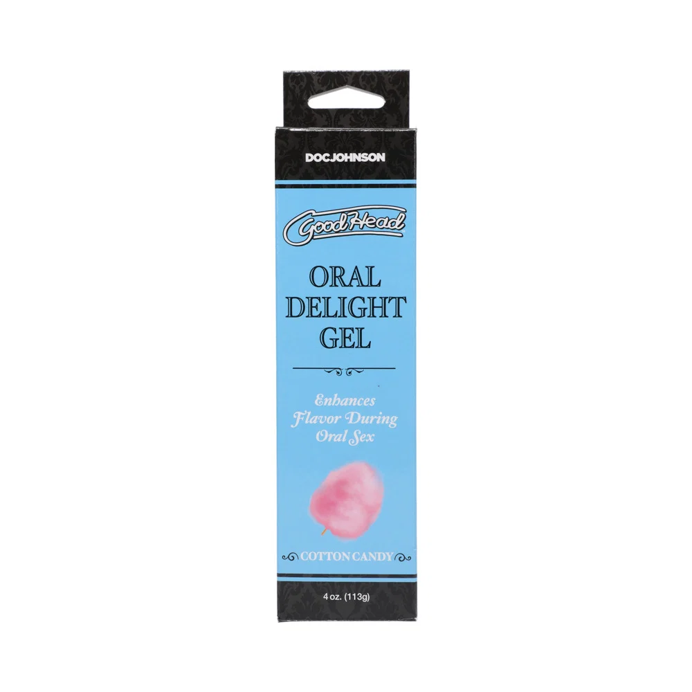 GoodHead Oral Delight Gel 4 oz Tube Cotton Candy - Image 7