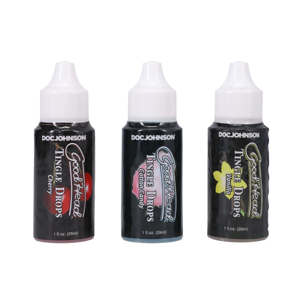 GoodHead Tingle Drops 3-Pack French Vanilla, Cotton Candy, Sweet Cherry - Image 11