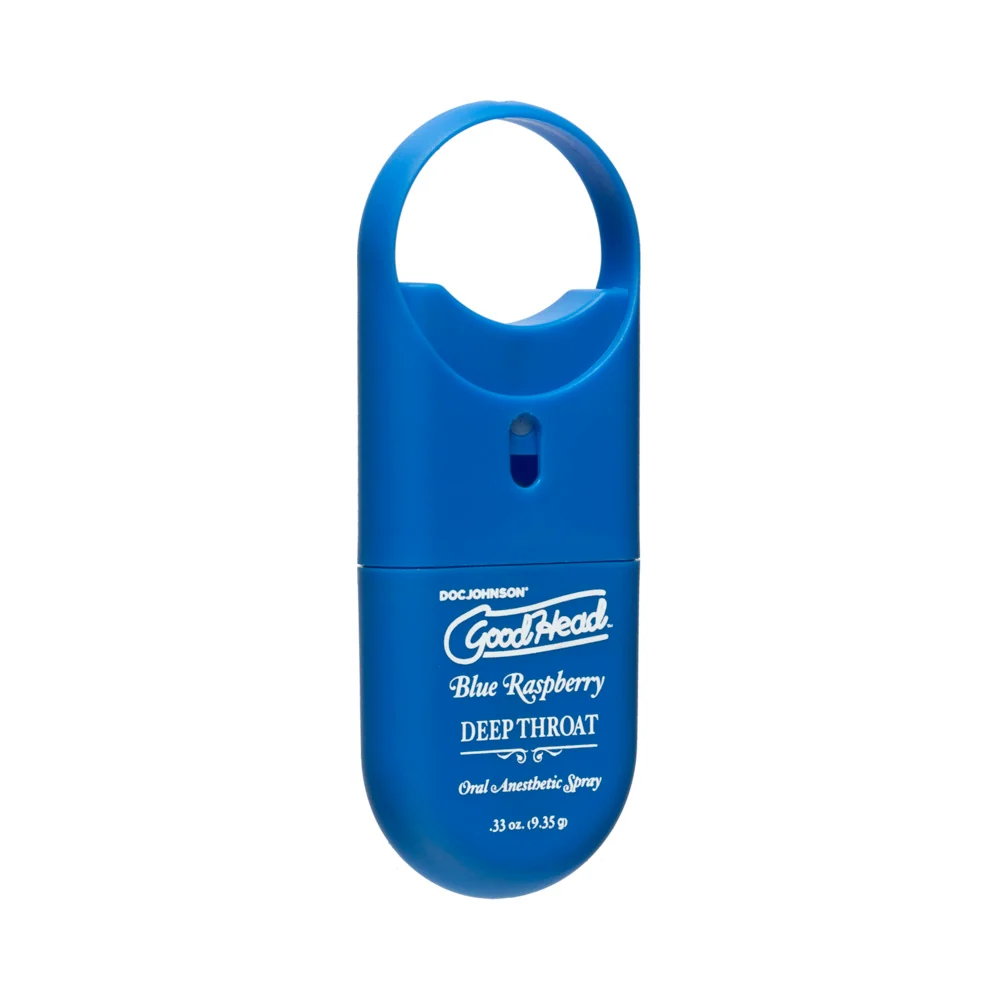 GoodHead Deep Throat Spray To-Go Blue Raspberry .33 oz - Image 5