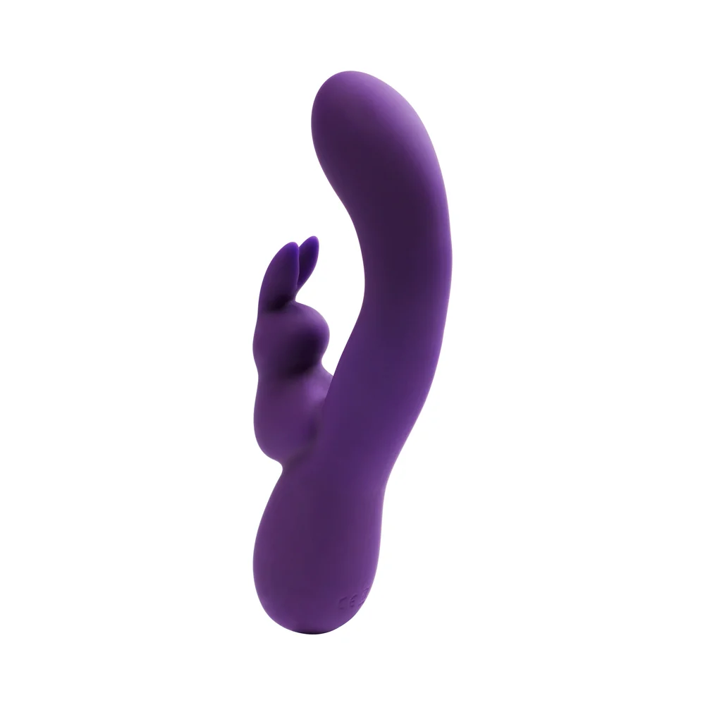 VeDO Kinky Bunny Rechargeable Rabbit Vibrator - Deep Purple - Image 9
