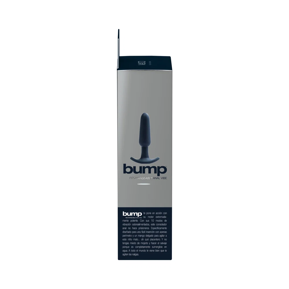 VeDO Bump Rechargeable Anal Vibe - Just Black - Image 13