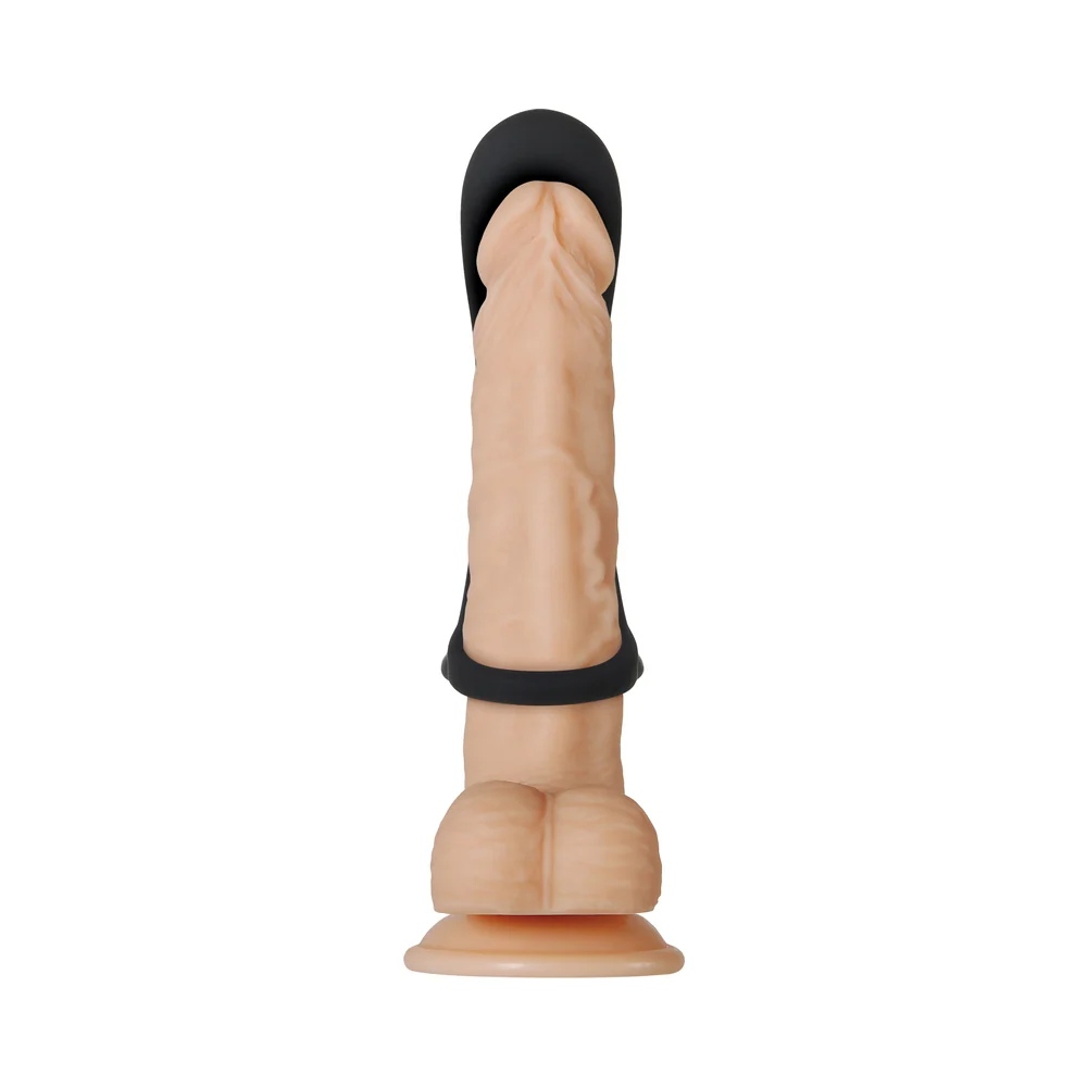 Zero Tolerance Cock Armor Rechargeable Vibrating Silicone Cock Sheath Black - Image 13