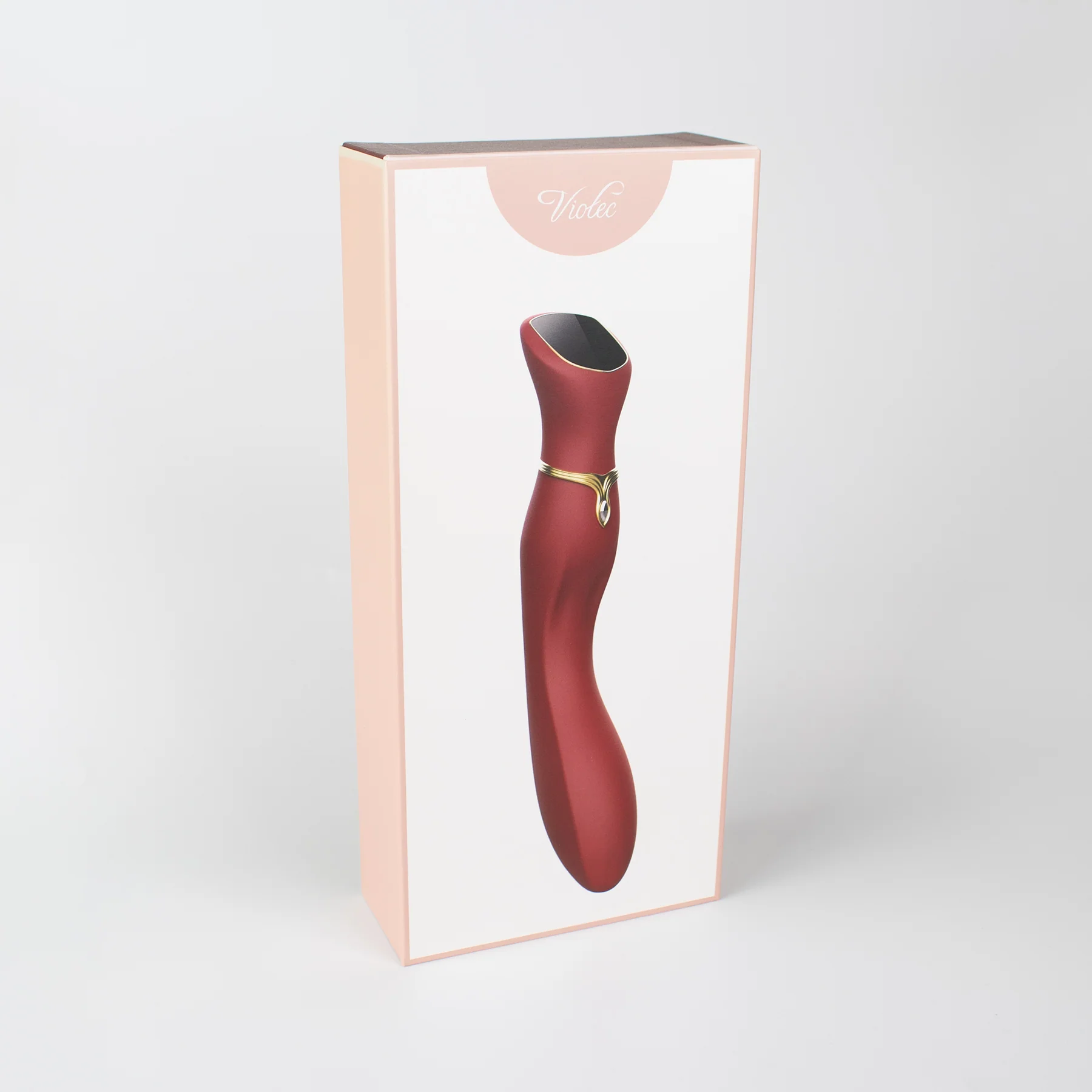 Chance Touch Screen G-Spot Vibrator in Wine - Image 5