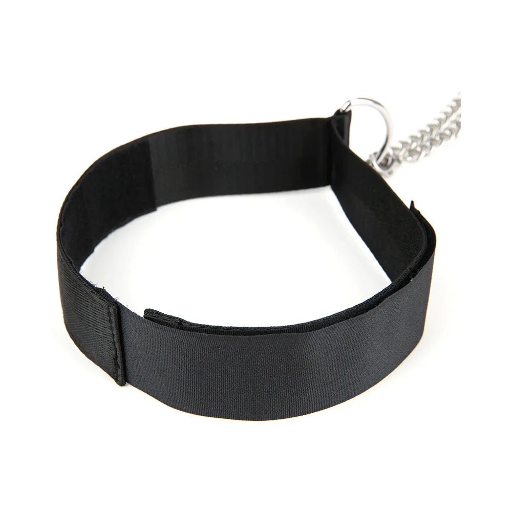 Lux Fetish Collar & Nipple Clamps with Adjustable Pressure - Image 12