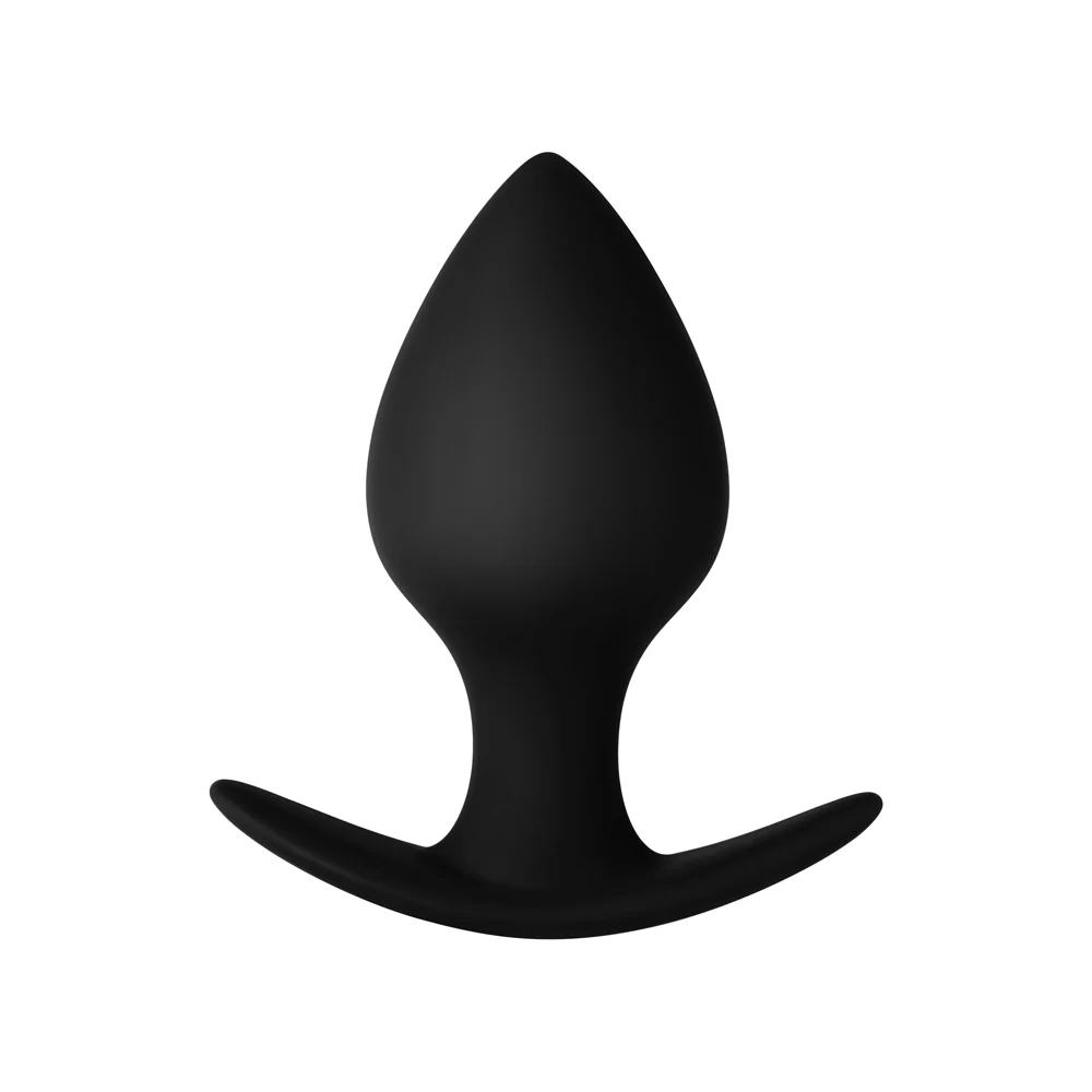 Forto F-60 Spade Silicone Anal Plug Small Black - Image 7