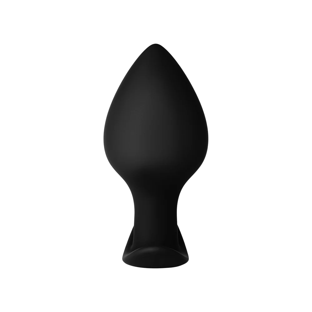 Forto F-60 Spade Silicone Anal Plug Small Black - Image 8
