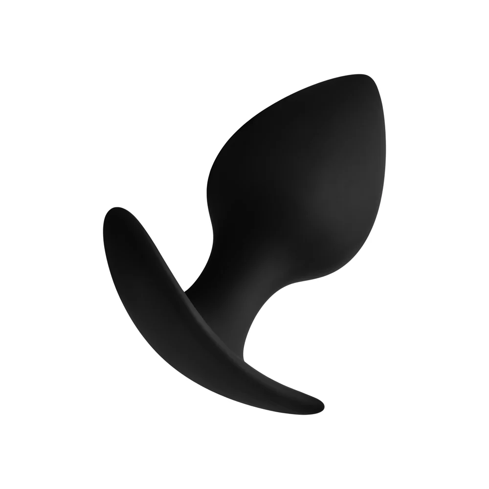 Forto F-60 Spade Silicone Anal Plug Small Black - Image 9