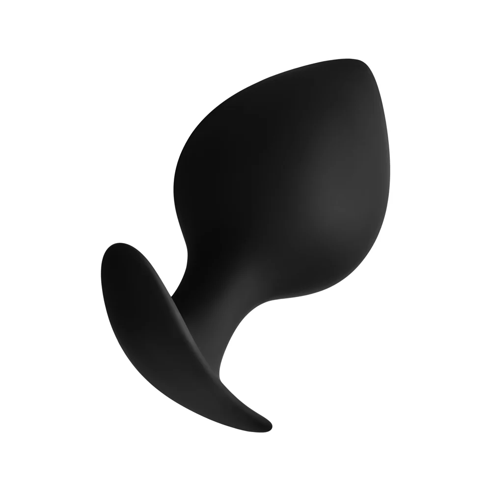 Forto F-60 Spade Silicone Anal Plug Medium Black - Image 9