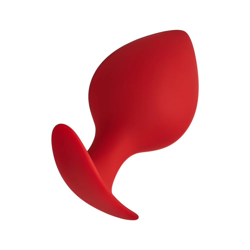 Forto F-60 Spade Silicone Anal Plug Medium Red - Image 9