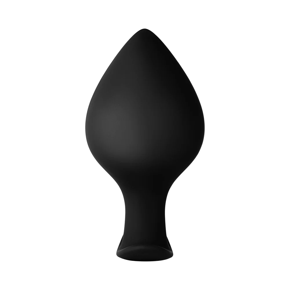 Forto F-63 Rattler Spade Silicone Anal Plug Medium Black - Image 8