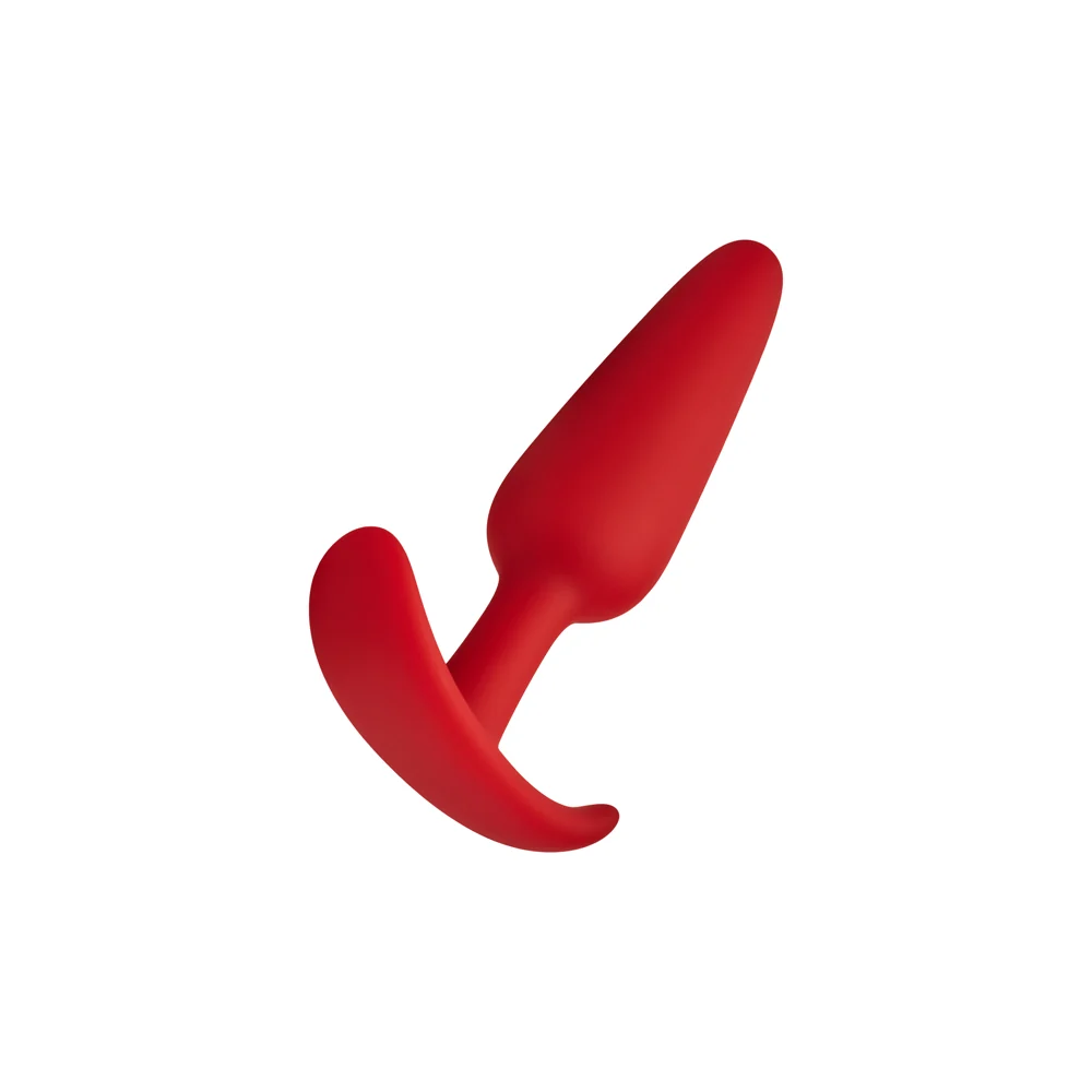 Forto F-31 Silicone Anal Plug Small Red - Image 9