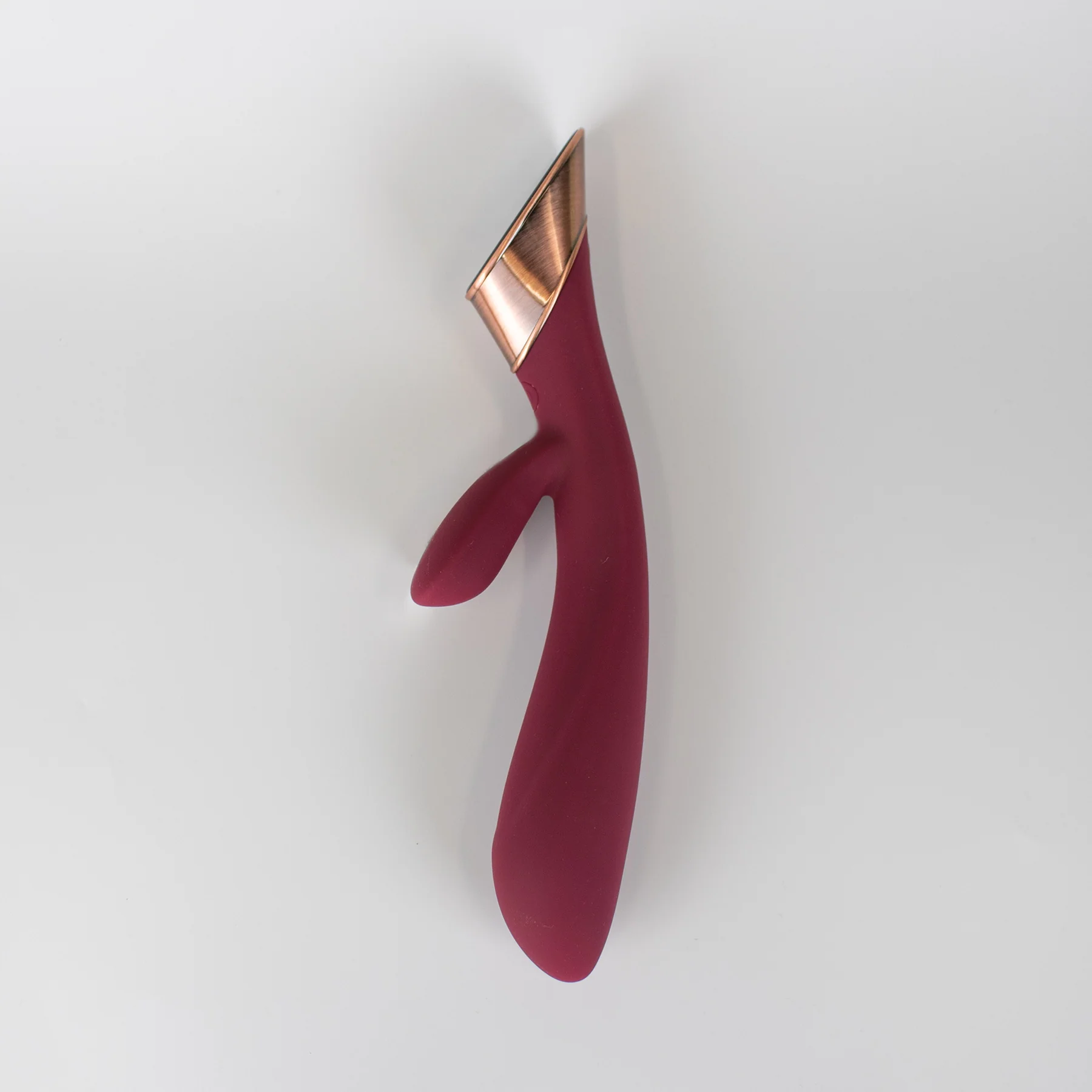 Metis Touch Panel Rabbit Vibrator Wine Red - Image 5