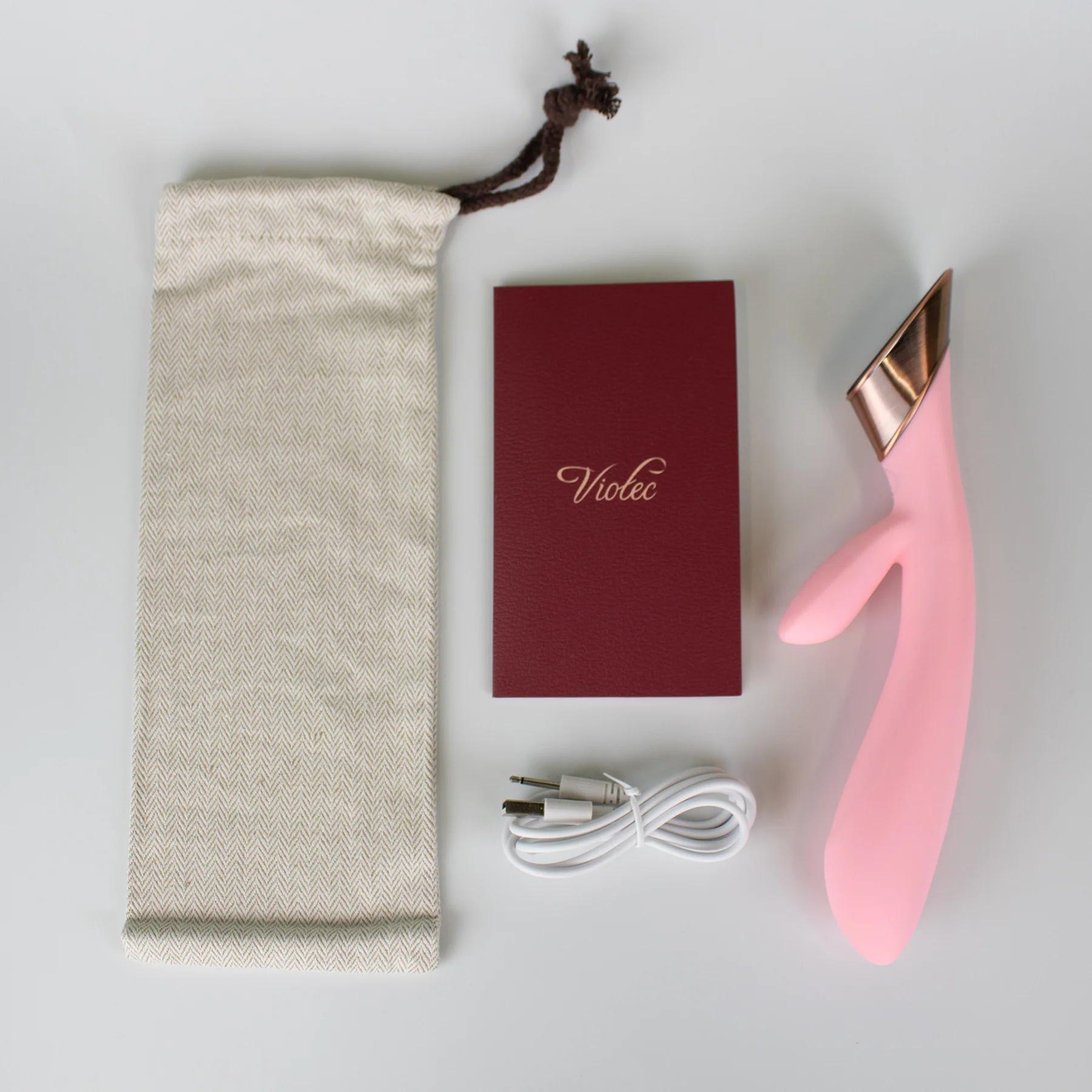 Metis Touch Panel Rabbit Vibrator Pink - Image 6