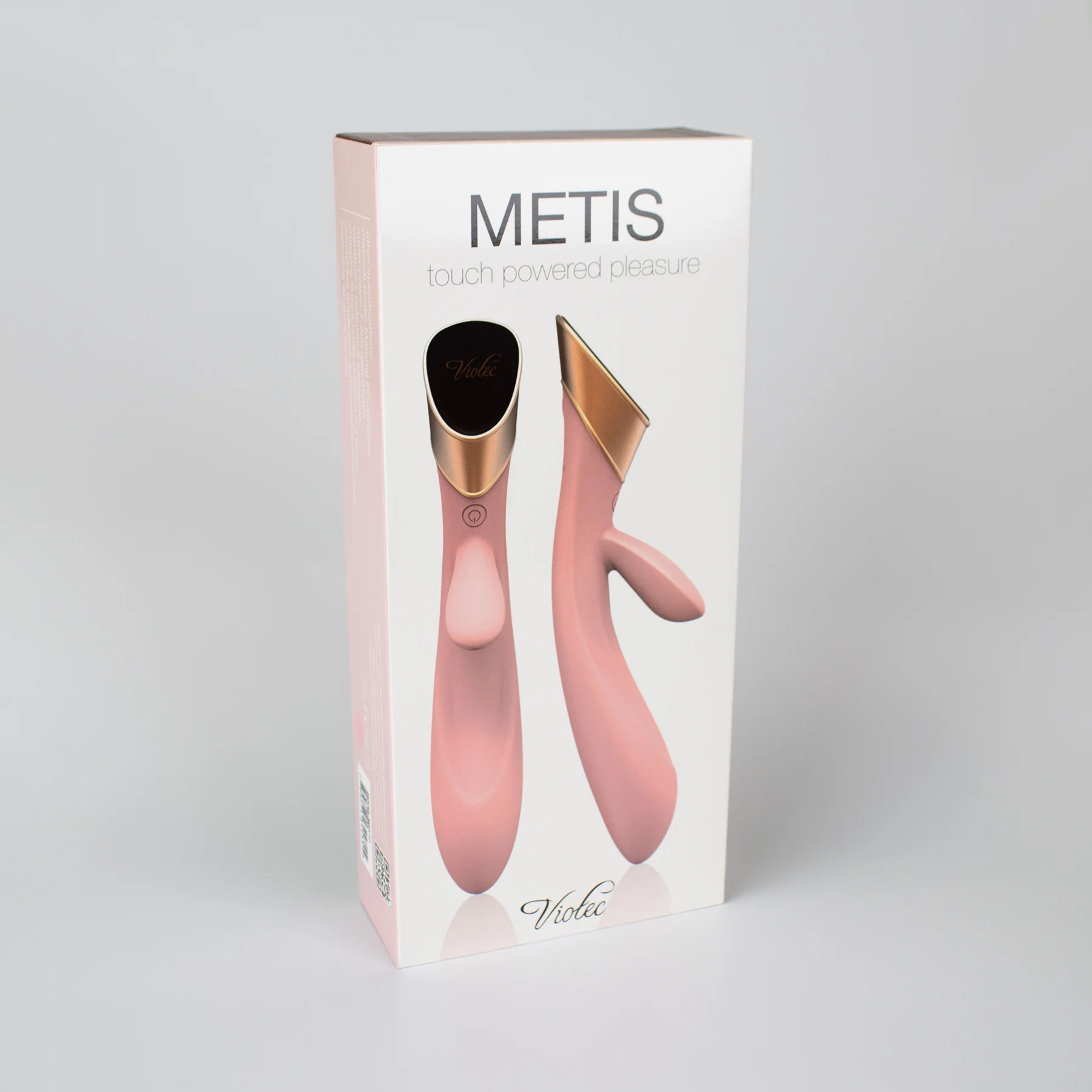 Metis Touch Panel Rabbit Vibrator Pink - Image 7