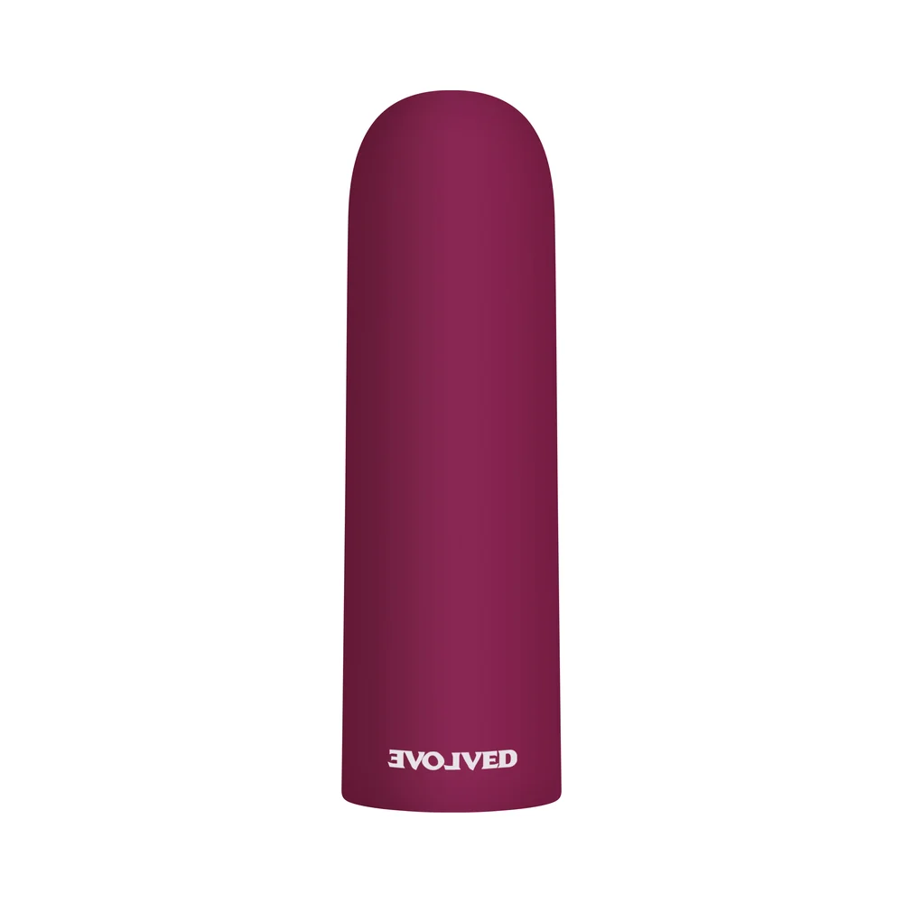Evolved Mighty Thick Rechargeable Bullet Vibrator Burgundy - Image 7