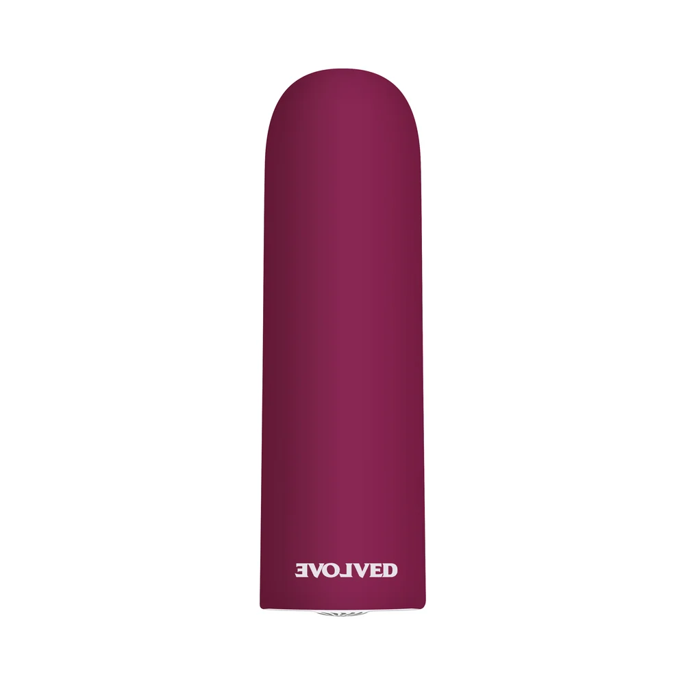 Evolved Mighty Thick Rechargeable Bullet Vibrator Burgundy - Image 8