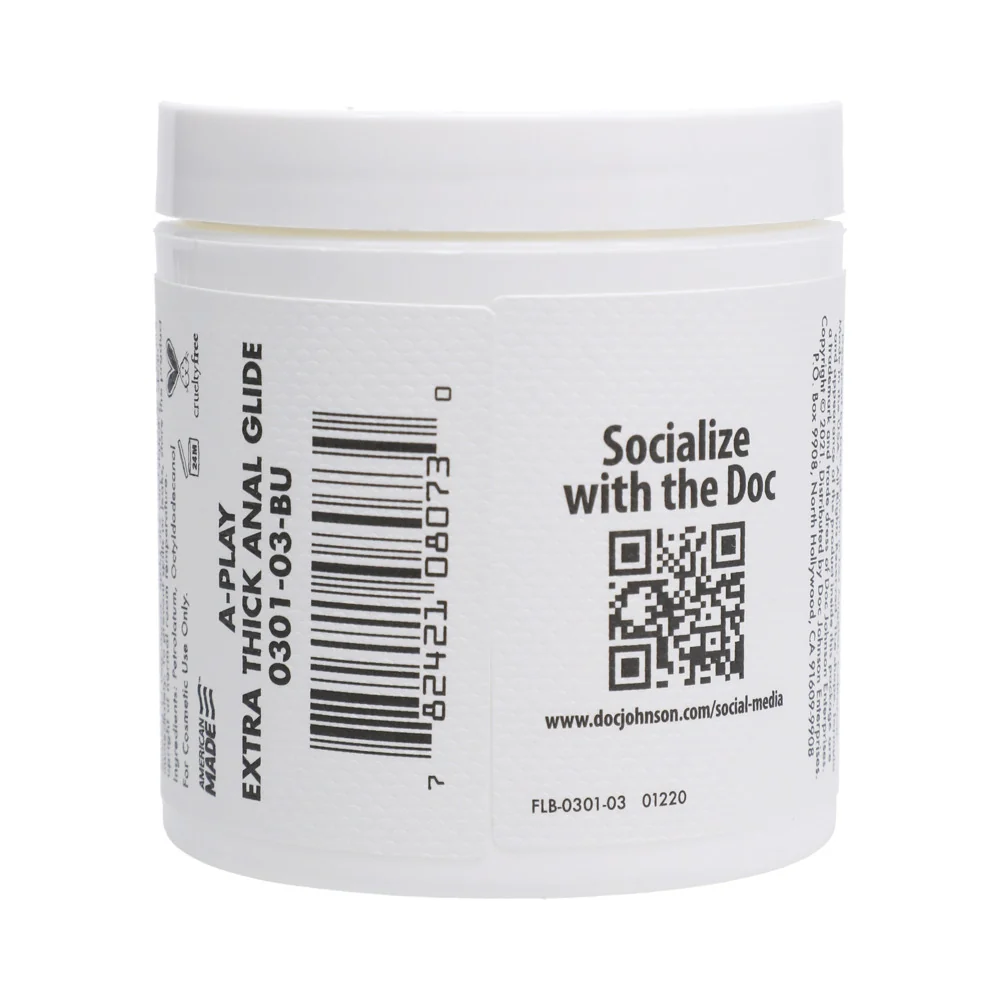 A-Play Extra-Thick Anal Glide Cushioning Oil-Based Formula 4.5 oz. - Image 3