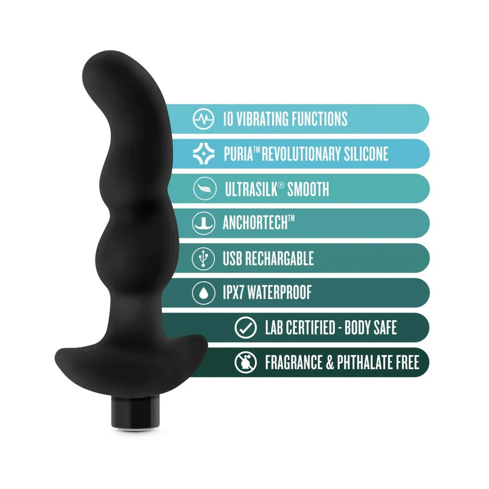 Anal Adventures Platinum Silicone Rechargeable Vibrating Prostate Massager 03 - Image 12