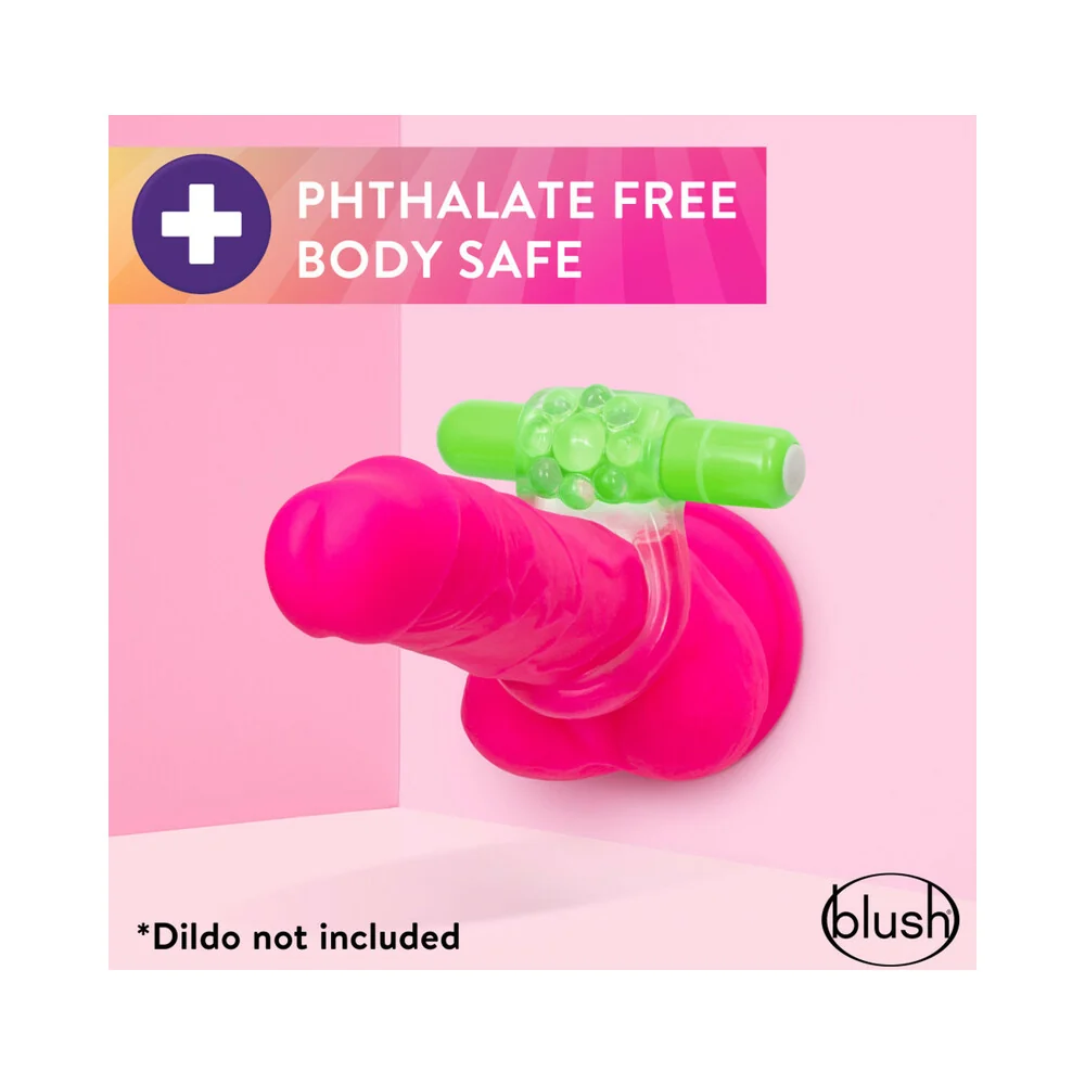 Play with Me Teaser Vibrating C-Ring Green - Image 10