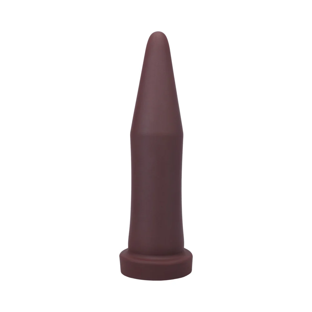 Tantus Inner Band Trainer Firm Dildo Garnet (Box) - Image 4