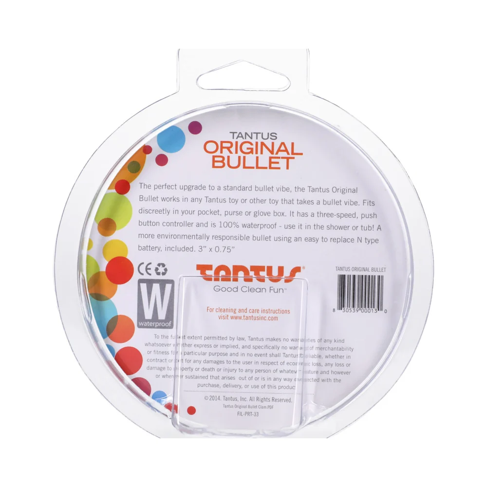 Tantus 3-Speed Original Bullet Vibrator - Image 5