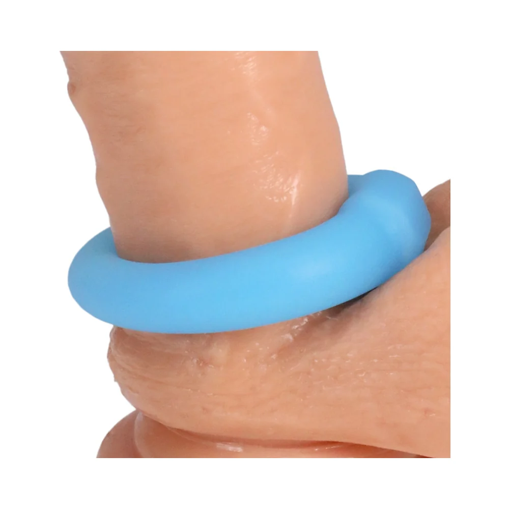 Rock Solid Sila-Flex Glow-in-the-Dark Mega Ring Blue - Image 11
