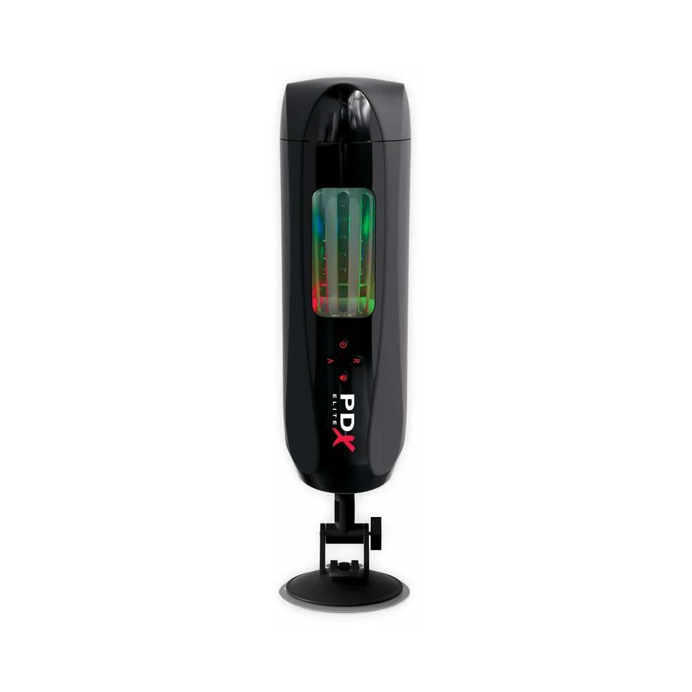 PDX Elite Ultimate Milker 2 Rechargeable Gyrating Suction Stroker With Hands-Free Suction Cup - Image 5