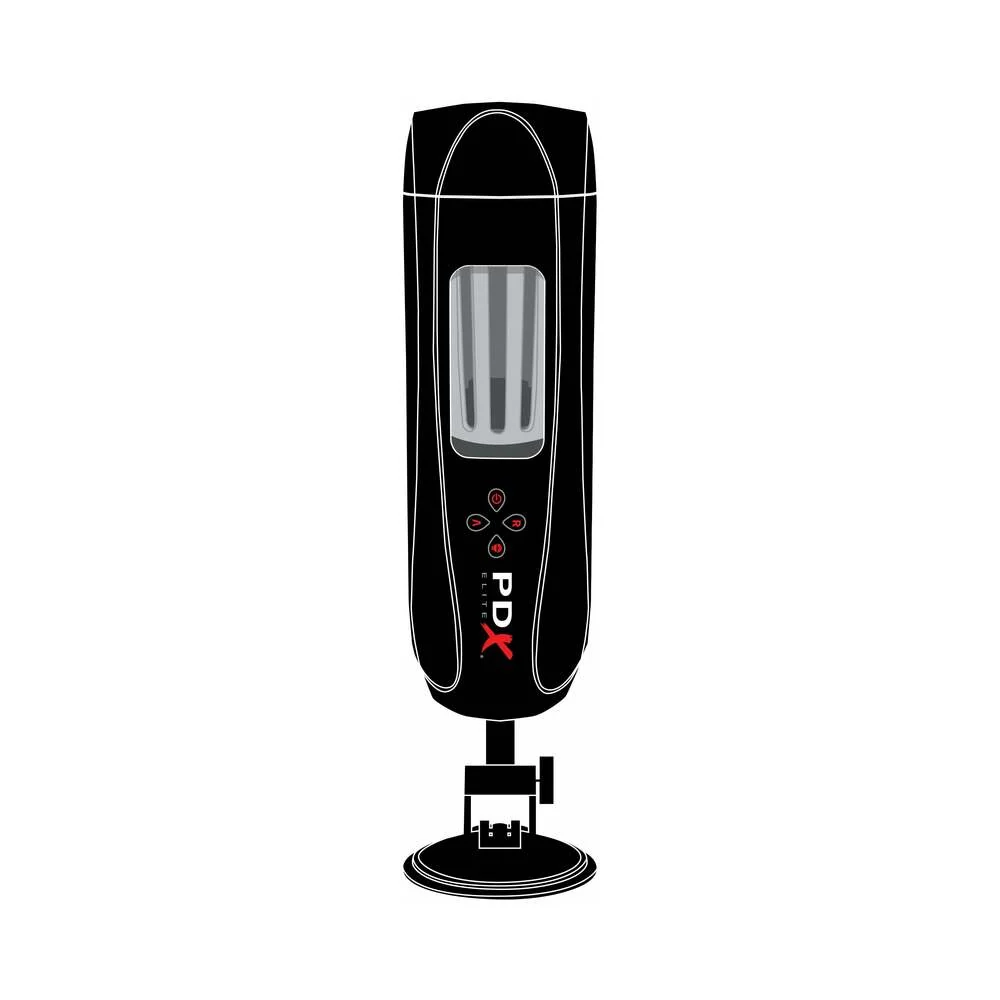 PDX Elite Ultimate Milker 2 Rechargeable Gyrating Suction Stroker With Hands-Free Suction Cup - Image 6