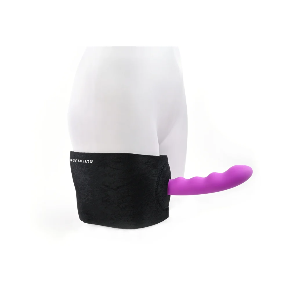 Sportsheets Ultra Thigh Strap-On Harness Black - Image 7