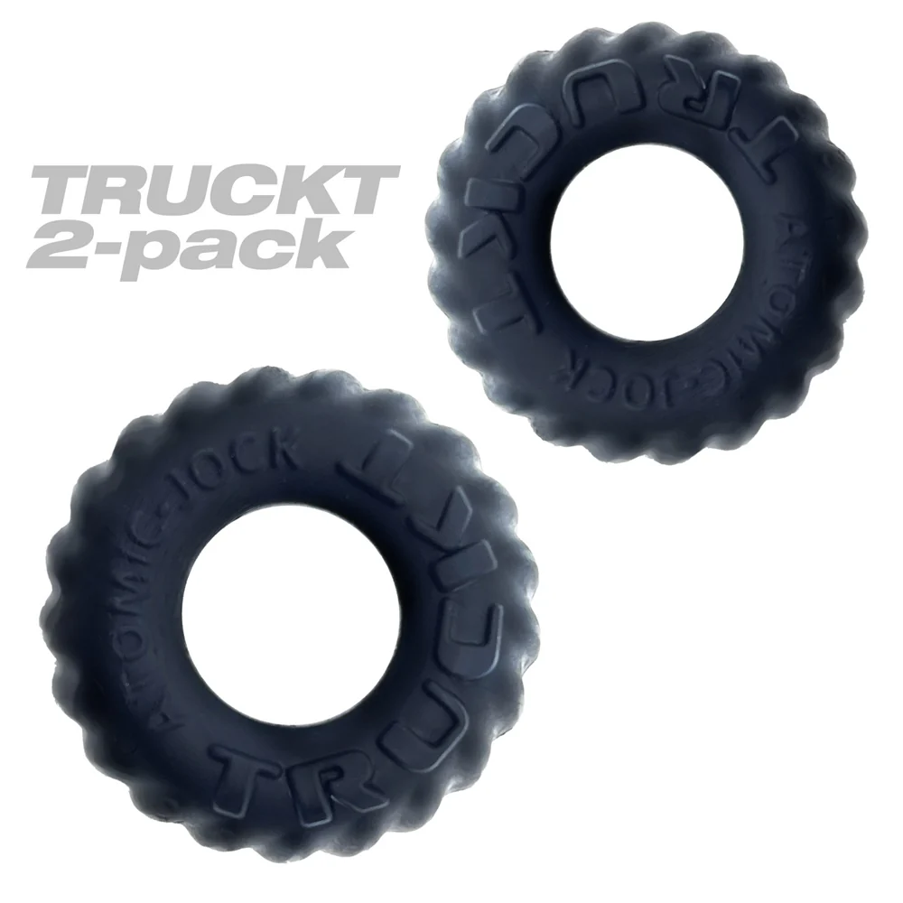 OxBalls Truckt 2-Piece Cockring Plus+Silicone Special Edition Night - Image 7