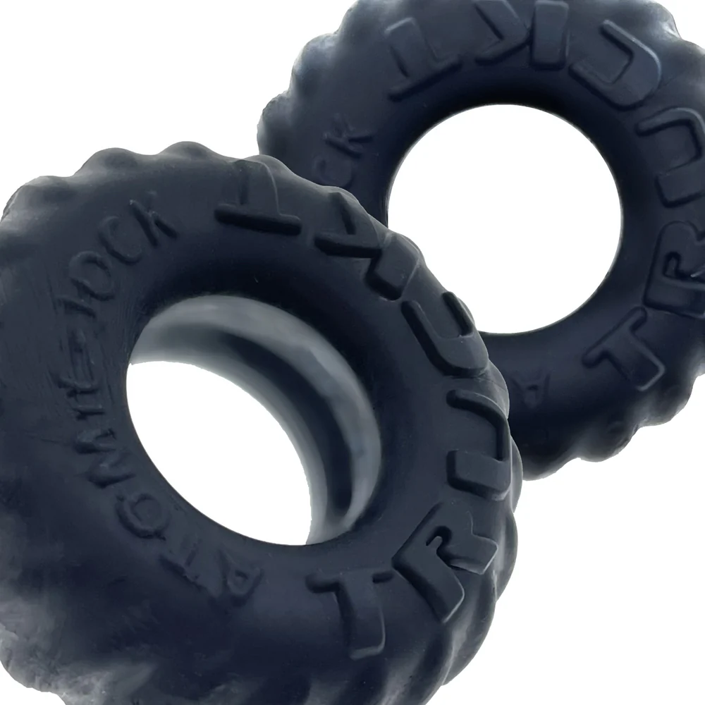 OxBalls Truckt 2-Piece Cockring Plus+Silicone Special Edition Night - Image 8