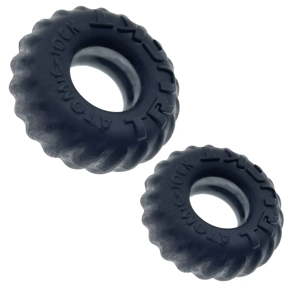 OxBalls Truckt 2-Piece Cockring Plus+Silicone Special Edition Night - Image 9