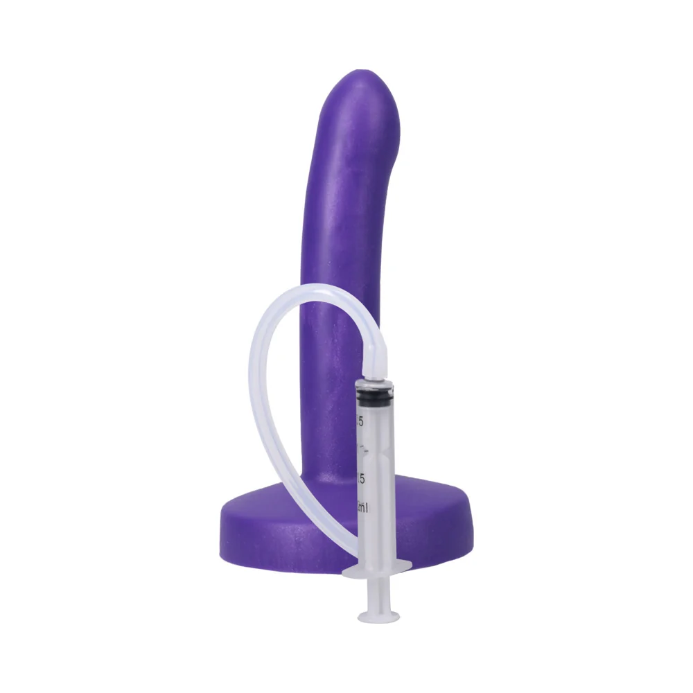 Tantus POP Slim Squrting Dildo Indiglow - Image 10