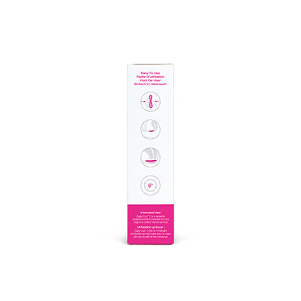 INTIMINA Ziggy Cup 2 Flat-Fit Menstrual Cup Size B - Image 10