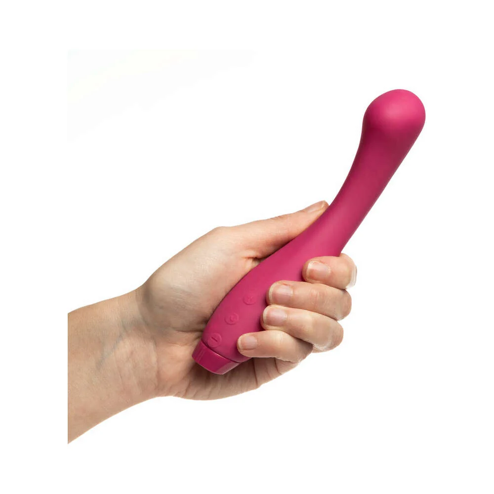 Je Joue Juno Rechargeable Silicone G-Spot Vibrator Fuchsia - Image 8
