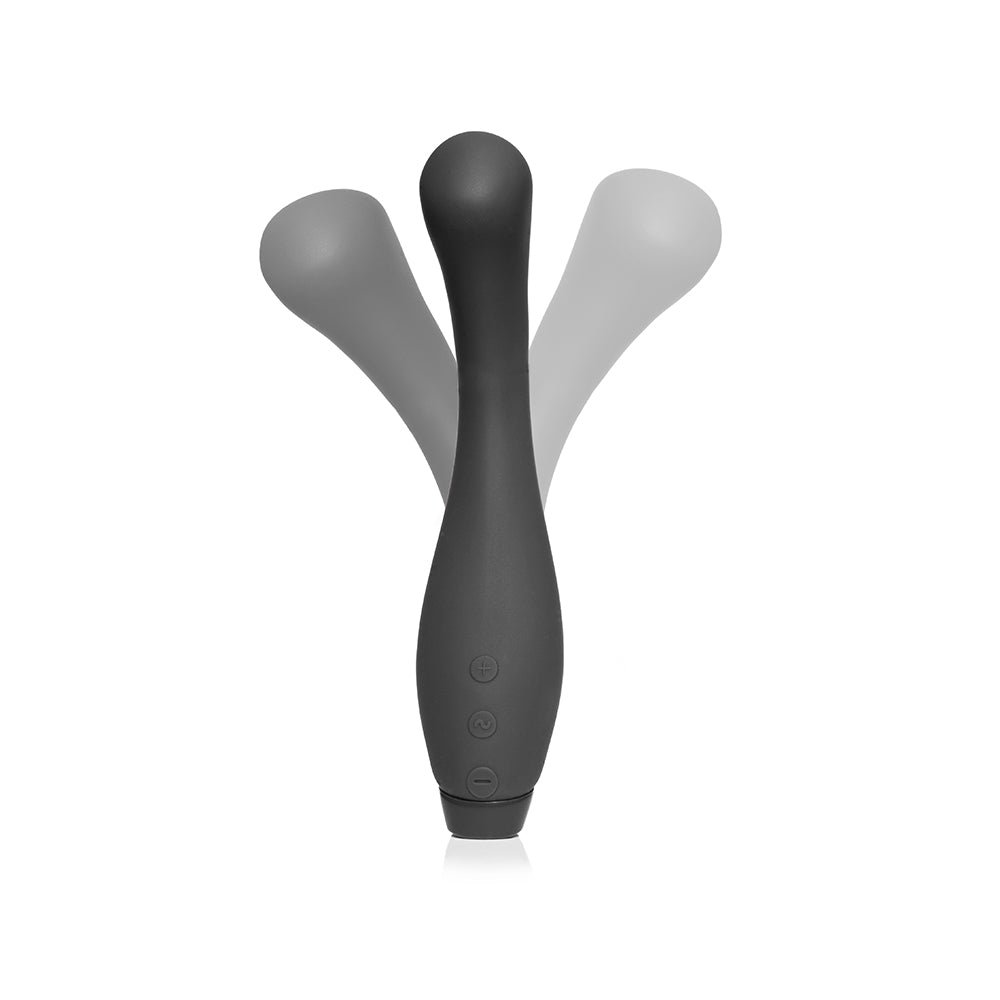 Je Joue Juno Flex Rechargeable Flexible Silicone G-Spot Vibrator Black - Image 2