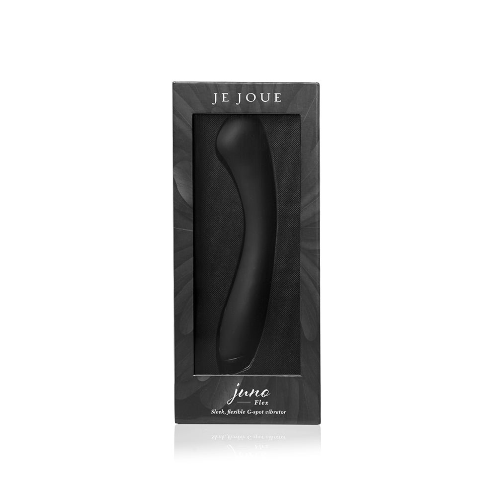 Je Joue Juno Flex Rechargeable Flexible Silicone G-Spot Vibrator Black - Image 5